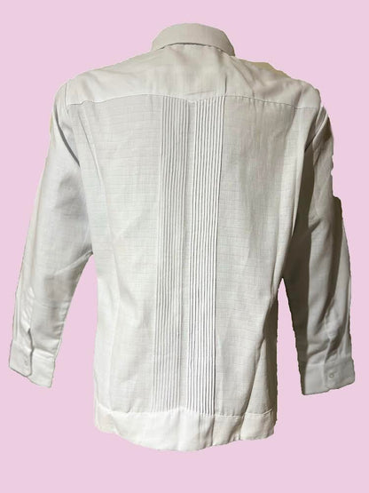 Guayabera Bordada Estilo Yucateco